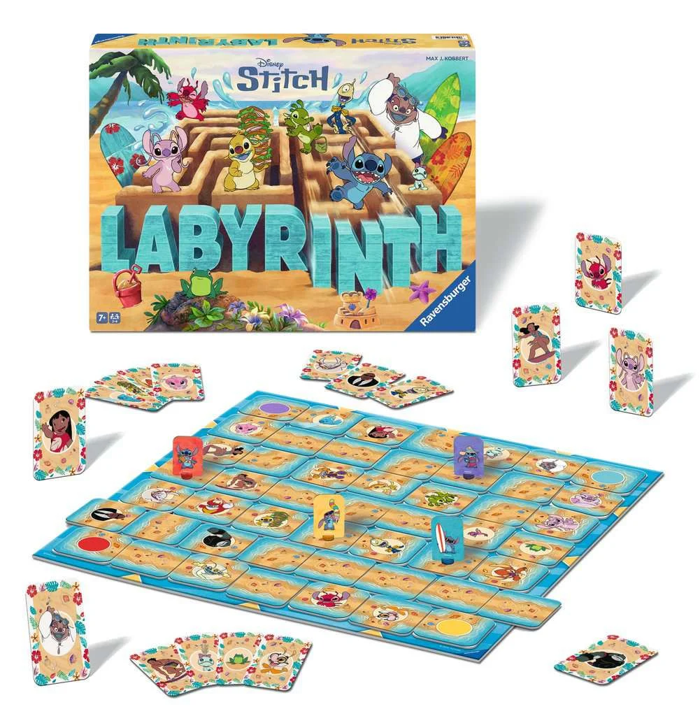 STITCH - Jeu de Plateau Labyrinth