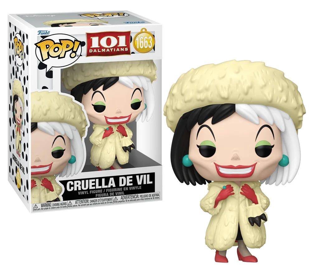 Funko POP 1663 Cruella d'Enfer