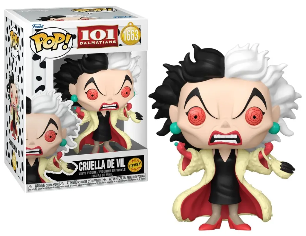 Funko POP 1663 Cruella d'Enfer Chase