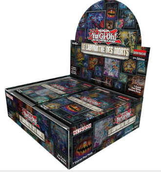 Yu-Gi-Oh! JCC - Display de Pack de Booster Le Labyrinthe des Morts (24 Boosters) - FR 