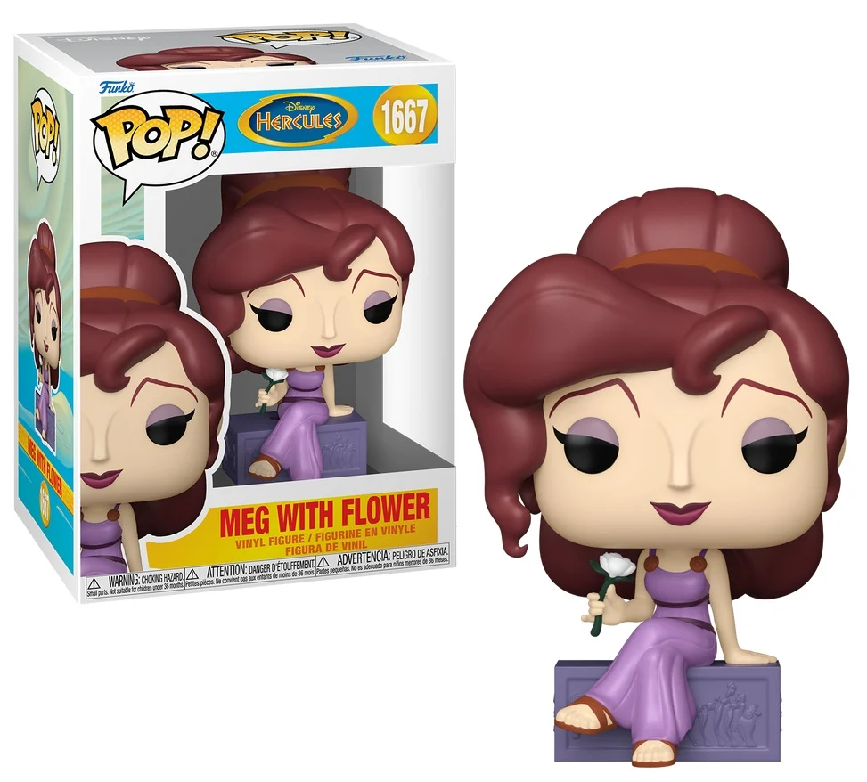 Funko POP 1667 Meg avec fleurs