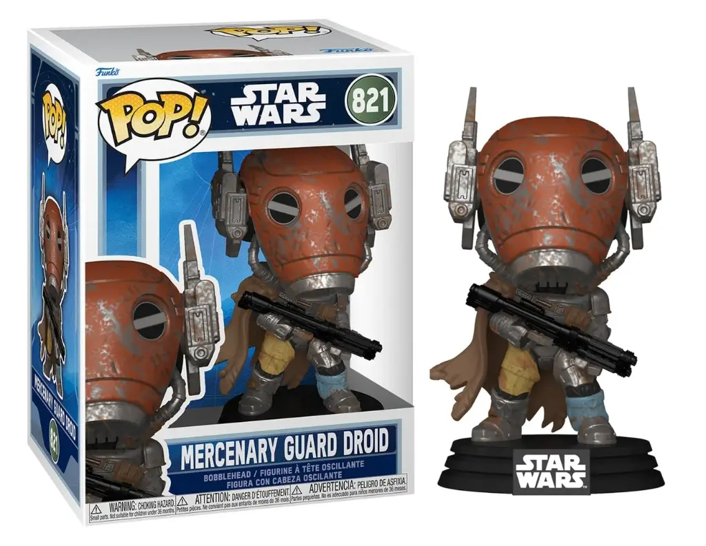 Funko POP 821 Mercenary Guard Droid