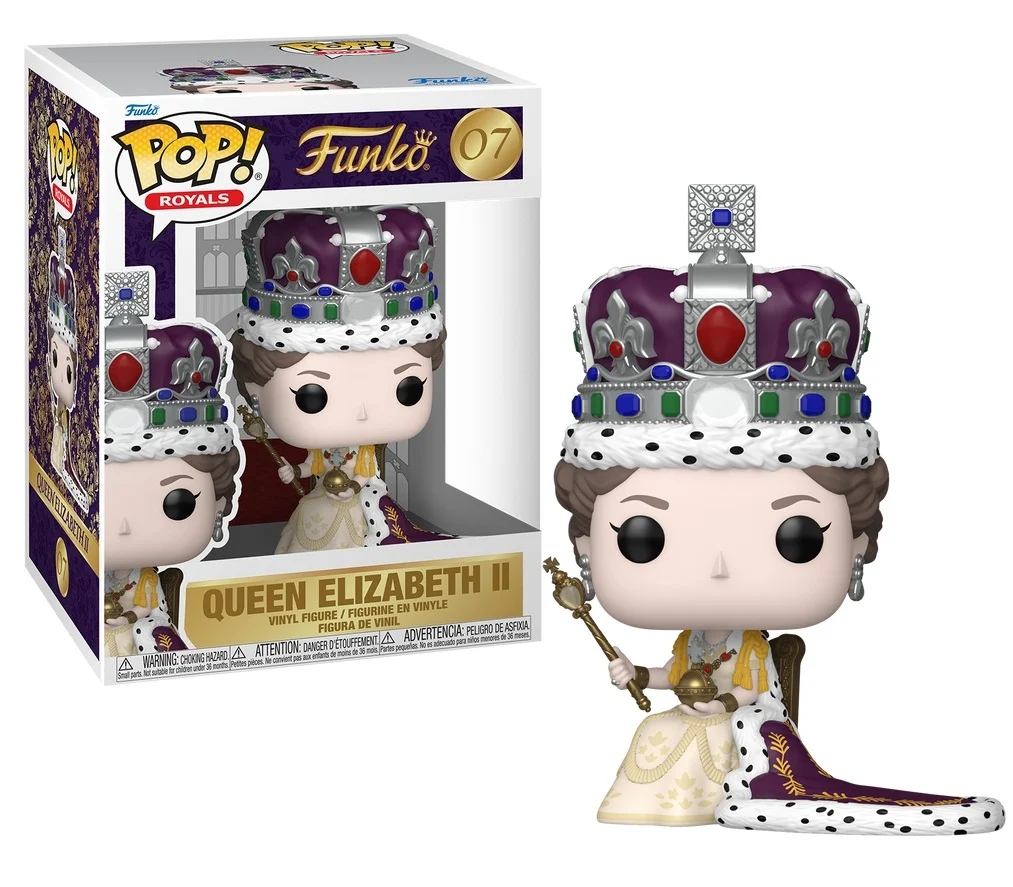 Funko POP 07 Reine Elizabeth II