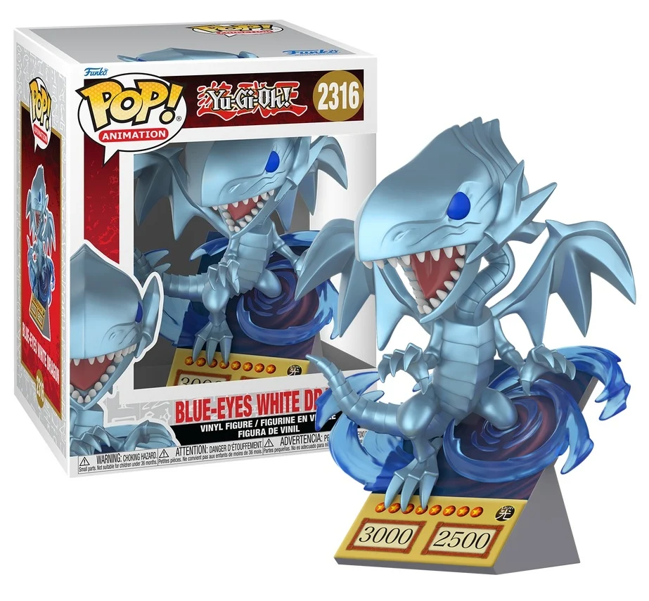Funko POP 2316 Dragon Blanc aux Yeux Bleus