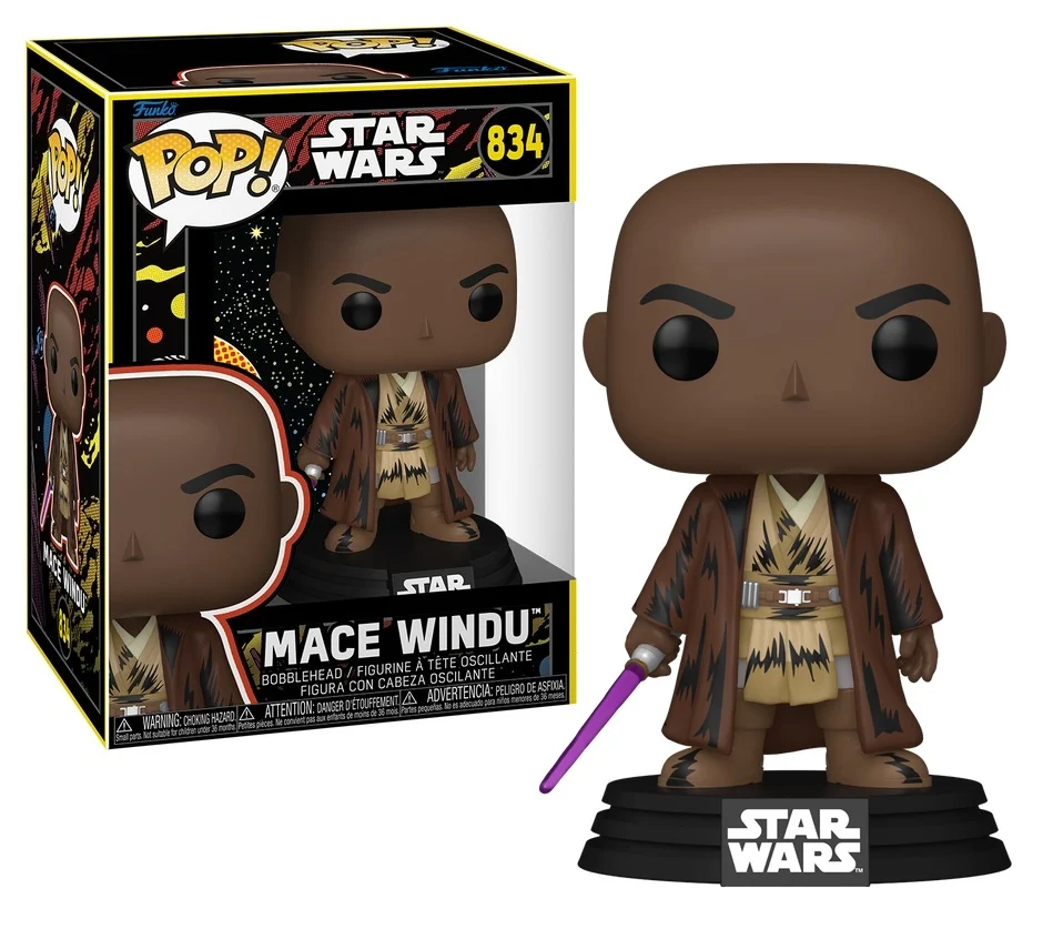 Funko POP 834 Mace Windu Retro