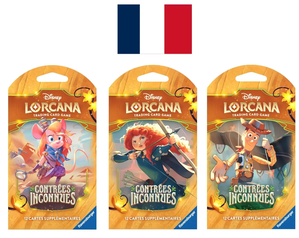 DISNEY - Lorcana - Trading Cards Booster Sleeved Chapitre 12 - FR 
