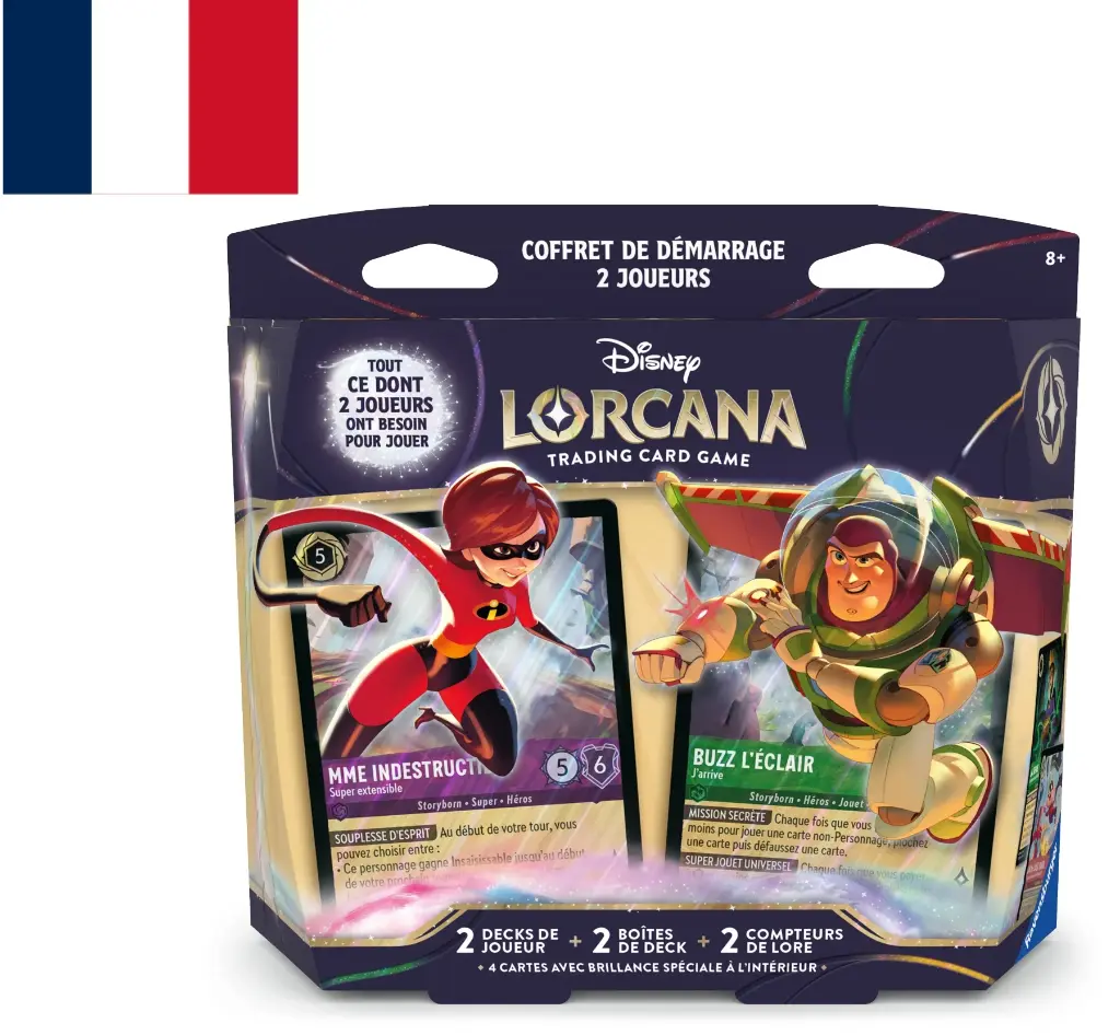 DISNEY - Lorcana - Coffre de démarrage 2 joueurs Chapitre 12 - FR 