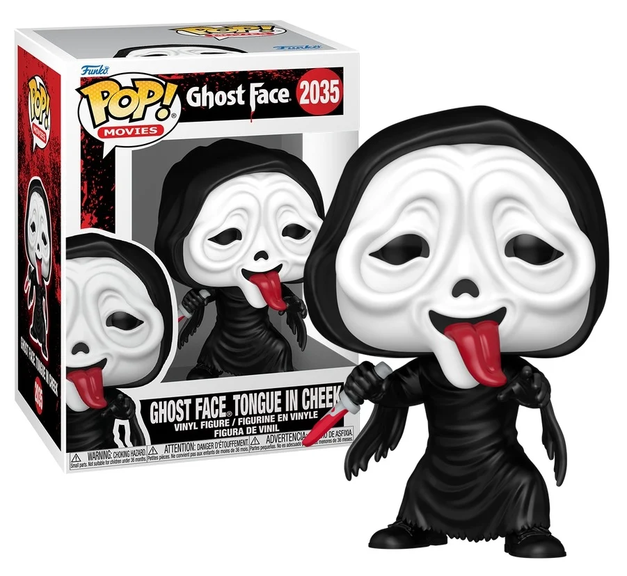 Funko POP 2035 Ghost Face avec langue