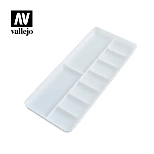 [GUNDAMPALETE] GUNDAM ACC - Palette plastique pour peinture '18x8.5cm'