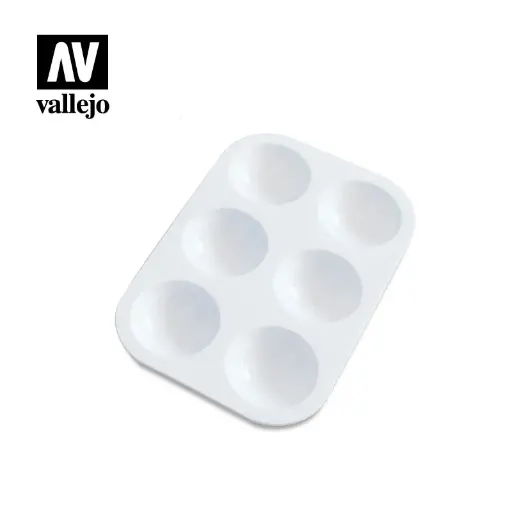 [GUNDAMPALETTE] GUNDAM ACC - Palette plastique pour peinture '13x9cm'
