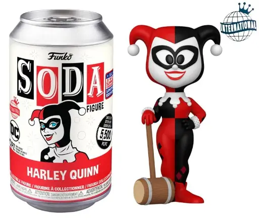 [SODAHARLEY] Funko POP Soda Harley Quinn With Chase