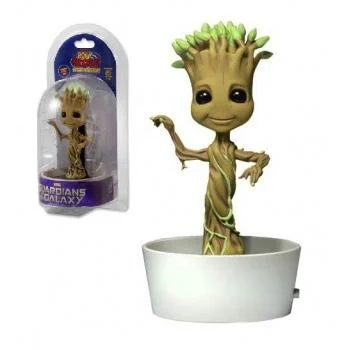 [GROOTBODYKNOCKERS] GUARDIANS OF THE GALAXY 2 - Body Knocker Solar Powered - Dancing Groot