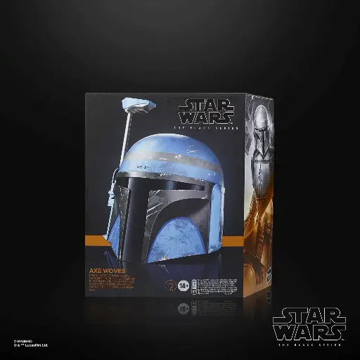 [CASQUEAXEWOVES] THE MANDALORIAN - Casque éléctronique Axe Woves Black Series