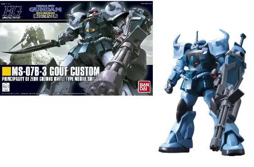 [HGUC1/144GOUF] GUNDAM - HGUC 1/144 GOUF Custom - Model Kit - 13cm