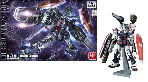 [HG1/144FULLARMOR] GUNDAM - Model Kit - HG 1/144 - Full Armor Gundam Thunder. - 13 CM