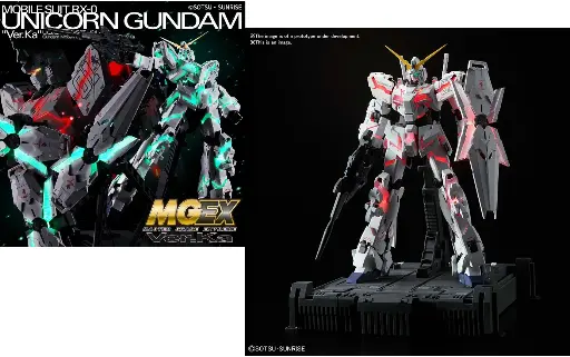 [MGEX1/100UNICORNVERKA] GUNDAM - MGEX 1/100 Unicorn Gundam Ver.Ka BX-0 - Model Kit