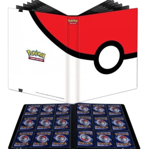 [ULTRAPROFARDEPOKEBALL] ULTRA PRO - POKÉMON JCC - PORTFOLIO A4 POKÉ-BALL (BLISTER)