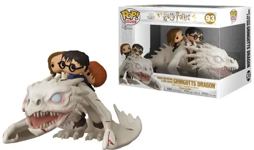 [POP93] Funko POP 93 Harry Ron & Hermione on Dragon