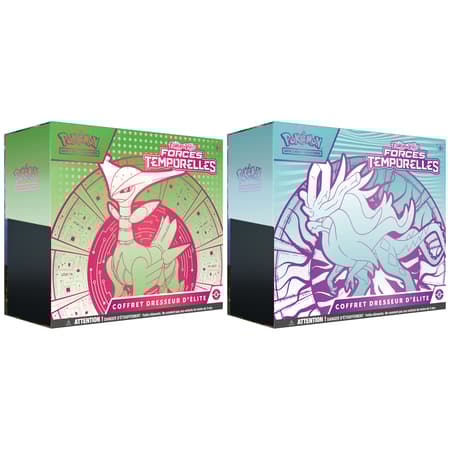 [POKEJCCETBEV5] Pokémon JCC - Écarlate et Violet - Coffret Dresseur d'Élite EV05 Forces Temporelles