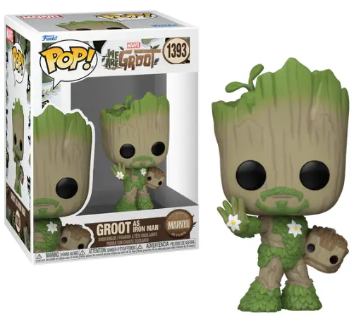 [POP1393] Funko POP 1393 Groot as Iron Man