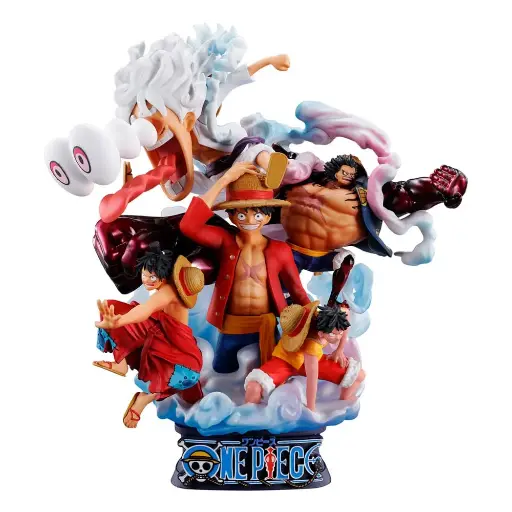 [OnePiecePetiramaDX] ONE PIECE - Logbox Re Birth Luffy Special -Statuette Petitrama DX 15cm