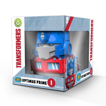 [TubbzOptimusPrime] Numskull - Best of TUBBZ Boîte Canard de bain - Transformers - Optimus Prime - 9cm 