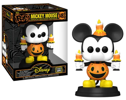 [POP1493] Funko POP 1493 Mickey Halloween Lights Up!