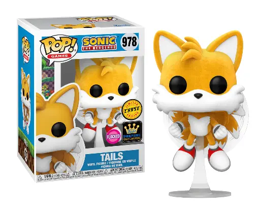 [POP978C] Funko POP 978 Tails Funko Exclusive Flocked Chase