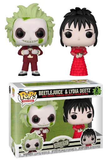 [2PACKBeetlejuice] Funko POP 2 Pack Beetlejuice & Lydia Deetz