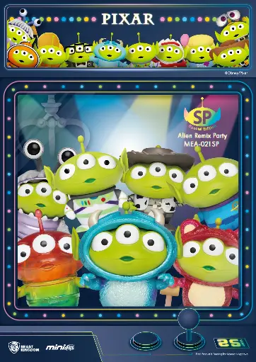 [AlienRemixParty] TOY STORY - Alien Remix Party - Figurine Mini Egg Attack 8cm 