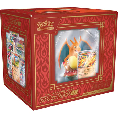 [PokeJCCSuper-PremiumDrac] Pokémon JCC : Collection Super-Premium Dracaufeu-ex 