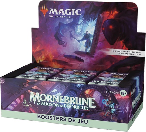 [MagicMernebruneDisplay] Magic: The Gathering - Display de Boosters de jeu Mornebrune : La Maison de l’Horreur (36 Boosters) - FR