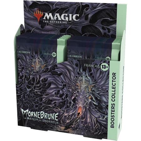 [MagicCollectorMornebrune] Magic: The Gathering - Display de Boosters Collector Mornebrune : La Maison de l’Horreur (12 Boosters) - FR 