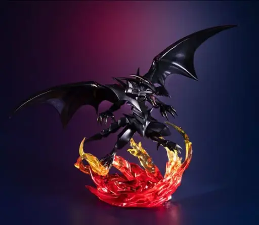 [DragonNoirMegahouse] YU-GI-OH! - Dragon Noir Yeux Rouges -Statuette Monsters Chronicle 14cm 