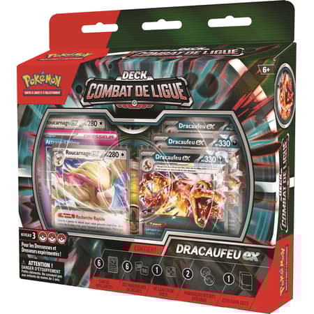 [PokeJCCDeckDrac] Pokémon JCC - Deck Combat de Ligue Dracaufeu-ex 
