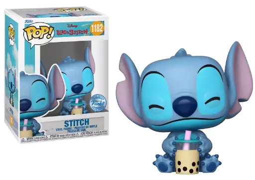 [POP1182] Funko POP 1182 Stitch avec boba SE