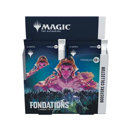 [Displayfondationcollector] Magic: The Gathering - Display de Boosters Collector Fondations (12 Boosters) - FR