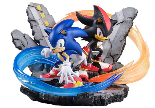 [SonicShadowSituation] SONIC - Sonic Adventure 2 - Statuette Super Situation 21cm 