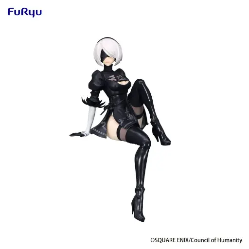 [2BNoodleStopper] NIER AUTOMATA VER1.1A - 2B - Statuette Noodle Stopper 13cm 