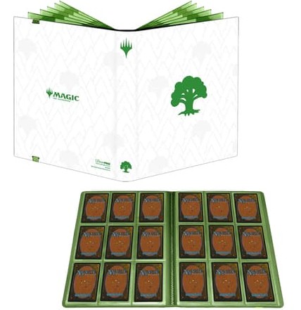 [PortfolioMagicForet] Ultra Pro - Magic - The Gathering - Mana 8 - Portfolio 9 Pochettes A4 - Forêt 