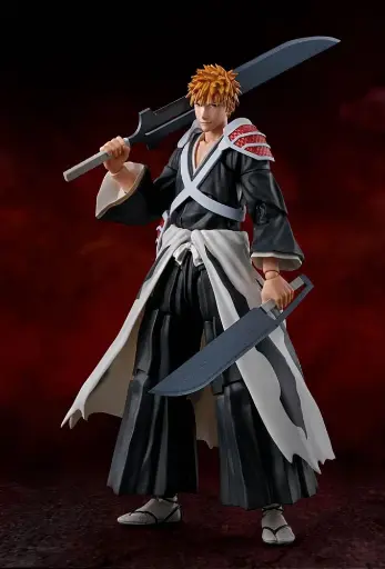 [IchigoDualSHF] BLEACH - Ichigo "Dual Zangetsu" - Figurine S.H. Figuarts 16cm 