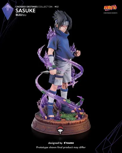 [SasukeTsume] NARUTO - Sasuke - Statue Pvc/Metal/Polyresin 1/4 By Tsume 45cm 