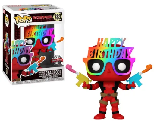 [POP783] Funko POP 783 Deadpool Birthday Glasses SE