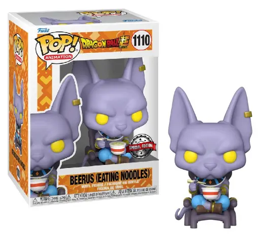 [POP1110] Funko POP 1110 Beerus Eating Noodles SE