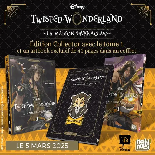 [DTWSAVANA1EC] Disney Twisted Wonderland - Savanaclaw - Tome 1 - Edition Collector
