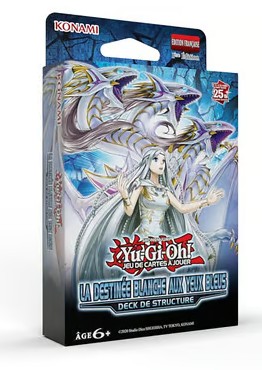 [yuGiOhDeckDestiBlanche] Yu-Gi-Oh! JCC - Deck de Structure La Destinée Blanche aux Yeux Bleus - FR 