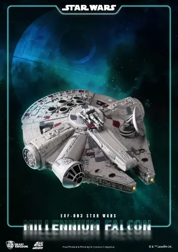 [FauconMilFlott] STAR WARS - Faucon Millenium "Flottant" - Statuette 13cm 