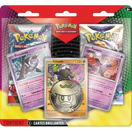 [PokejccPromo03/25] POKEMON - Pack promo 2 boosters (3 cartes promo) - 2025/03 - FR 