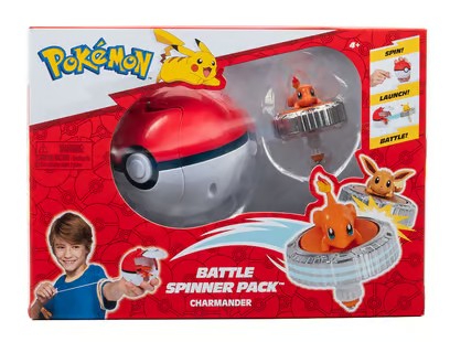 [PokeToupieSalameche] Pokémon - Toupie de combat Salamèche 