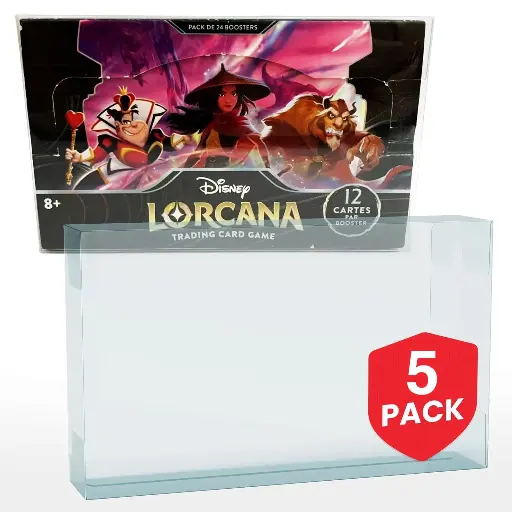 [EVO-8324] EVORETRO - Protector for Lorcana 24 pack booster pack of 5 